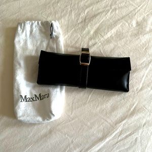MaxMara Jewels travel purses letters color black